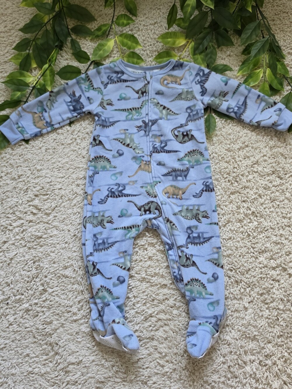 Baby Boy Dinosaur Sleeper (9-12 Months)